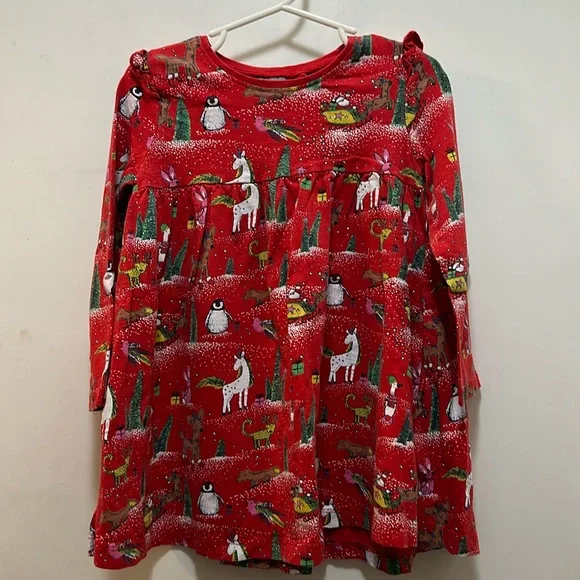 mini boden christmas dress Mini Boden | Dresses | Mini Boden Pink Velour Christmas Dress Worn Once  Size 89 Years